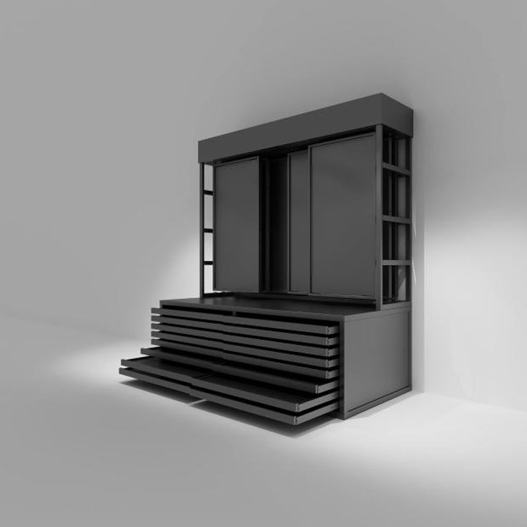 Vysokovýkonný kamenný stojan s plochými zásuvkami